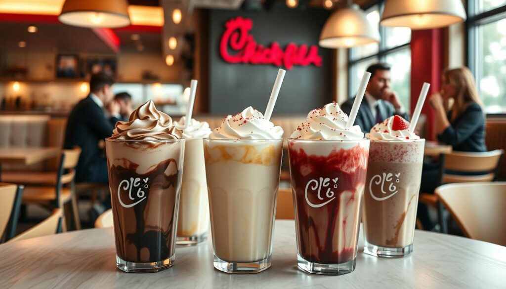 chick fil a menu shakes chick fil a menu shakes